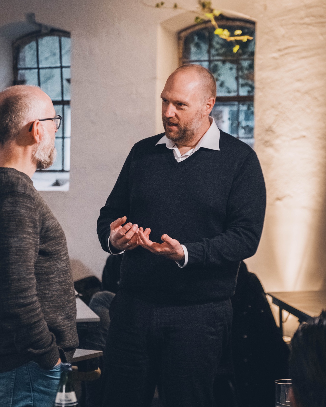 Florian Mueller im Kundengespräch